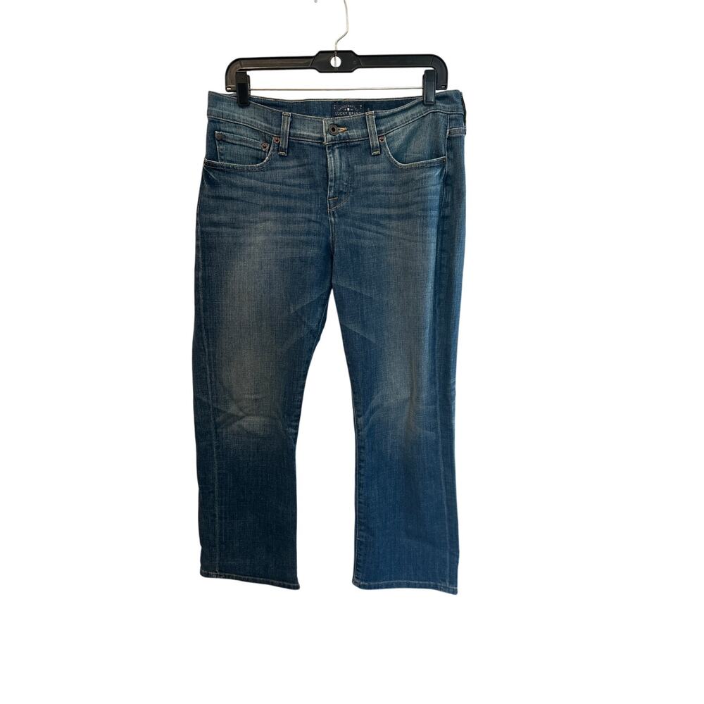 ⭐️ Women’s Lucky Brand Easy Rider Cropped Jeans. Size 8